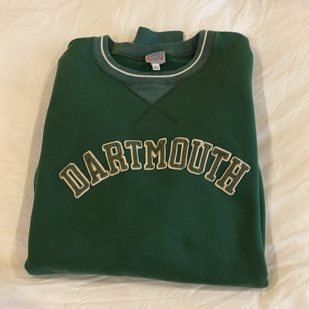 Dartmouth College collegiate vintage crewneck sweatshirt, XL, great condition